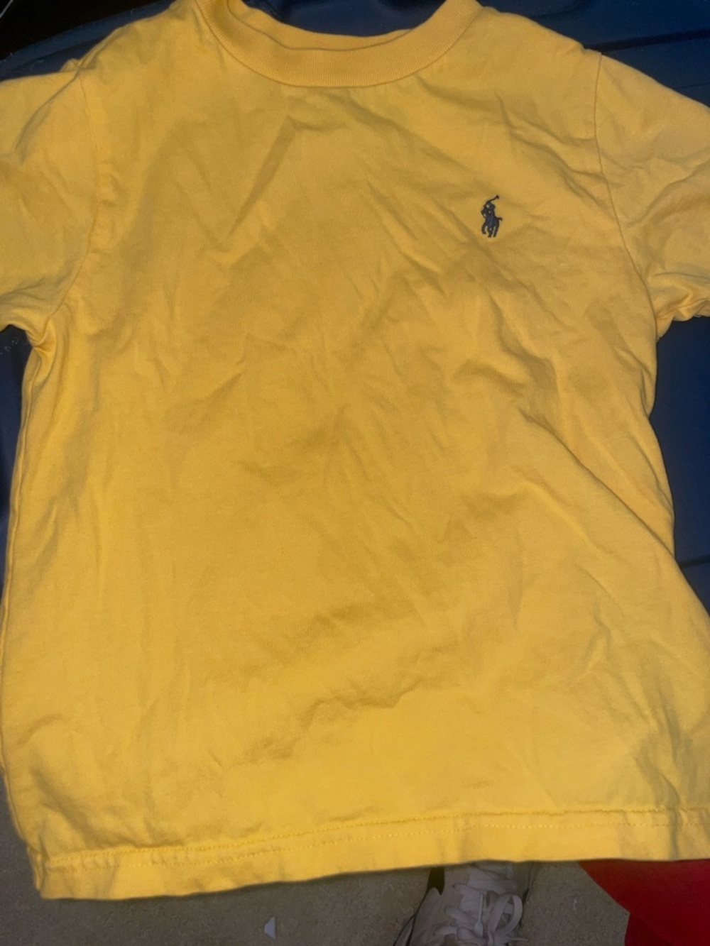 Polo by Ralph Lauren Yellow Short-Sleeve Tee with Pony Emblem